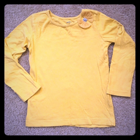 GUC Carter’s Kids Top in Gold - Picture 1 of 4